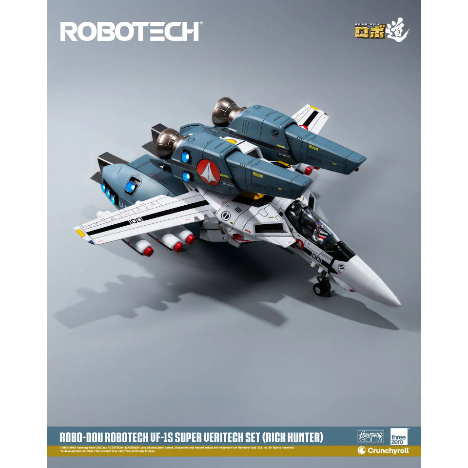 [Preventa] Robotech VF-1S Super Veritech Set Rick Hunter ROBO-DOU Threezero