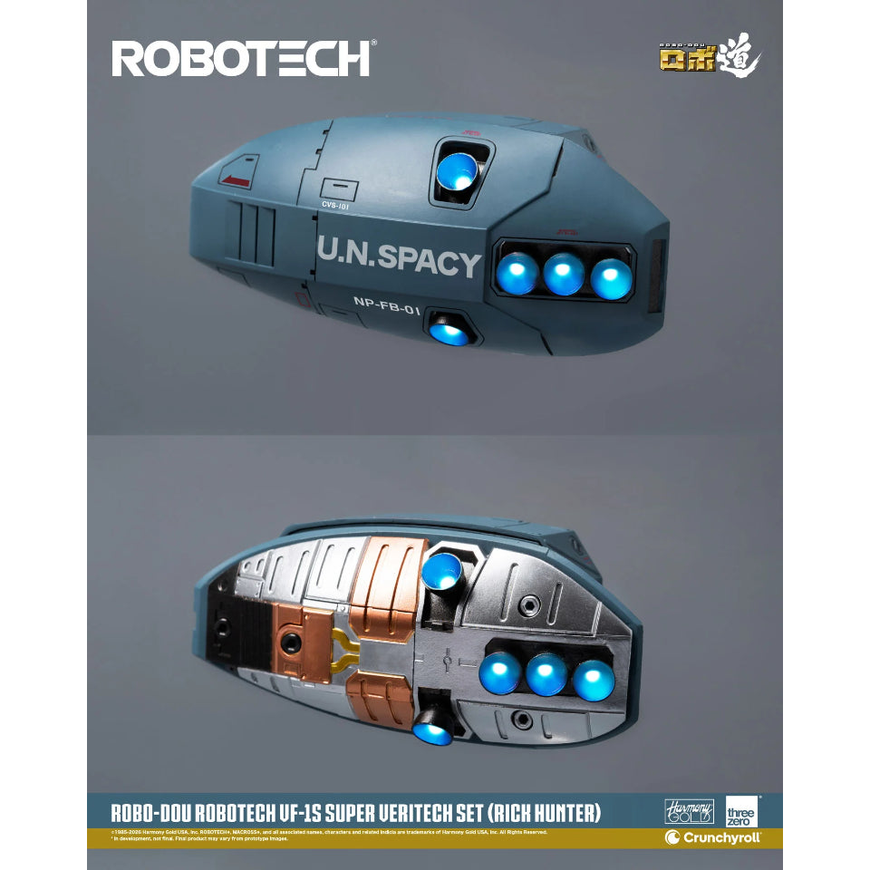 [Preventa] Robotech VF-1S Super Veritech Set Rick Hunter ROBO-DOU Threezero