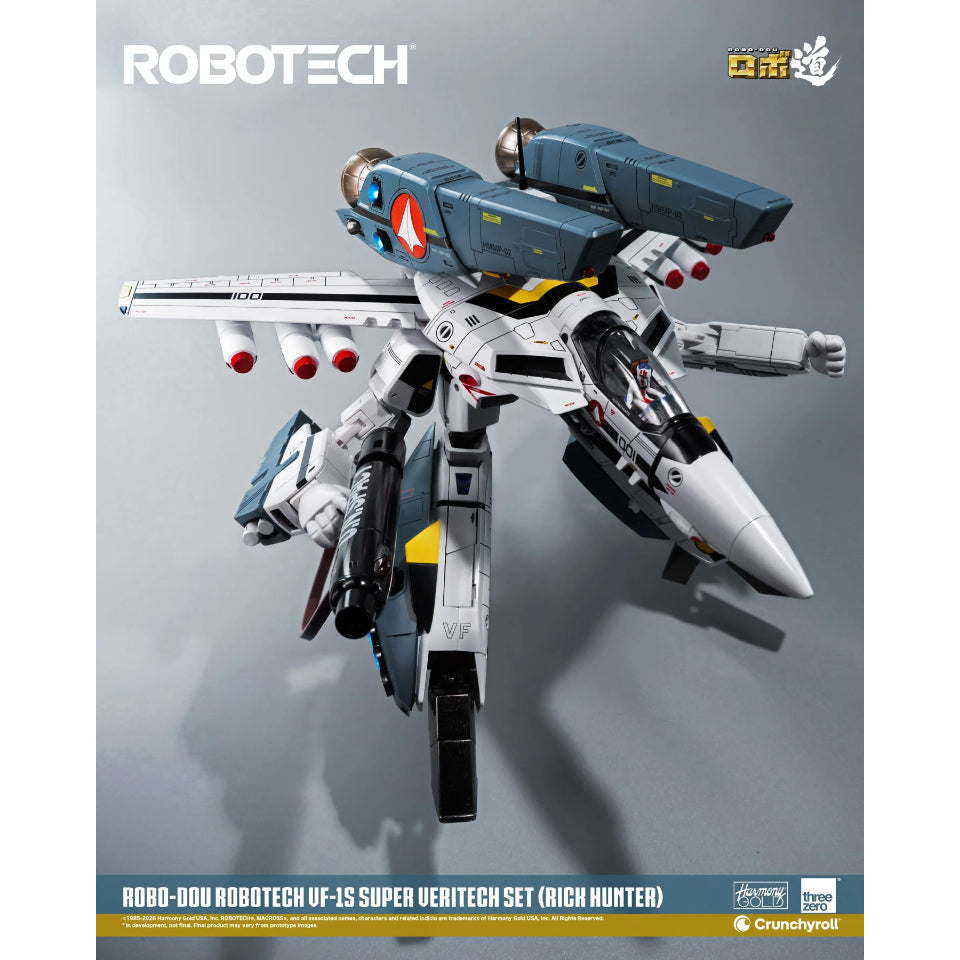 [Preventa] Robotech VF-1S Super Veritech Set Rick Hunter ROBO-DOU Threezero
