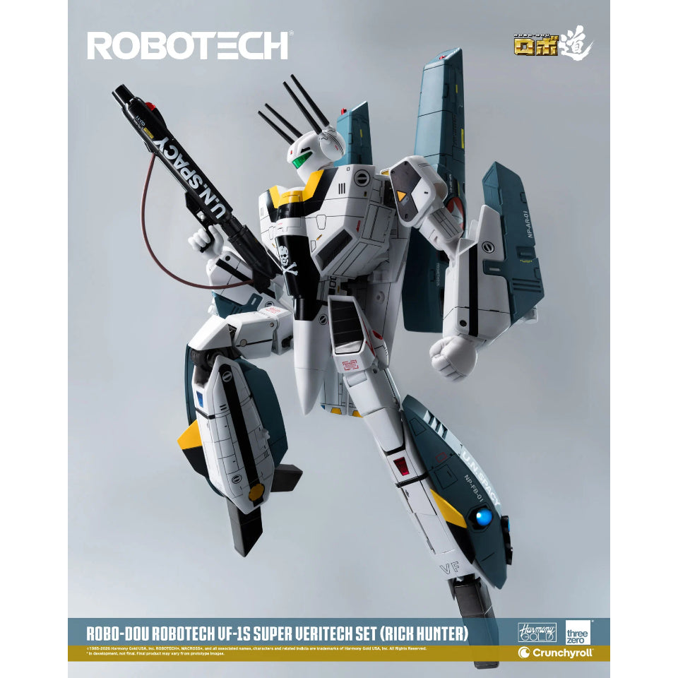 [Preventa] Robotech VF-1S Super Veritech Set Rick Hunter ROBO-DOU Threezero