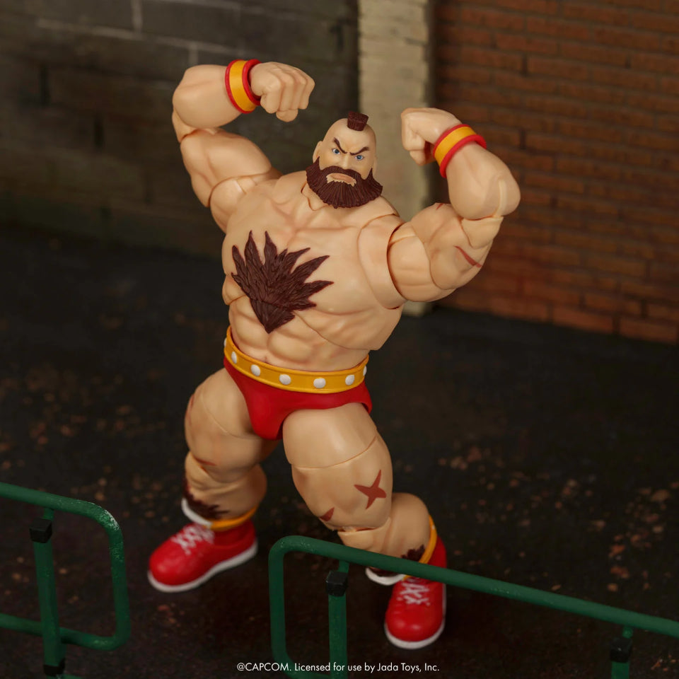 [Preventa] Ultra Street Fighter II Zangief (Deluxe Ver.) Jada Toys
