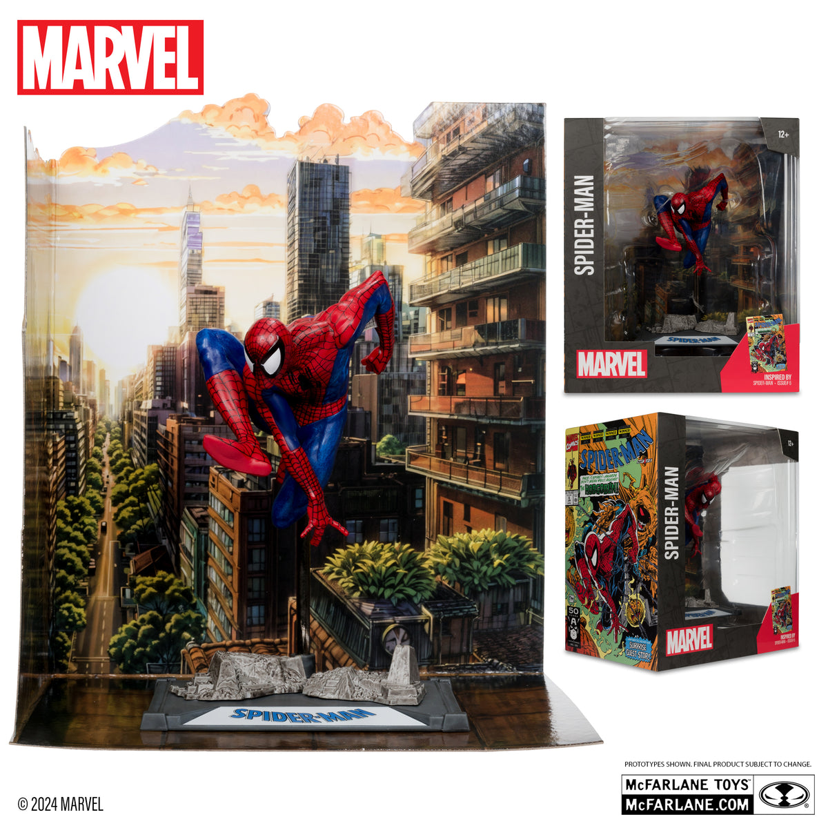 Marvel Comics Spider-Man (Spider-Man #6) 1/10 MCFARLANE TOYS