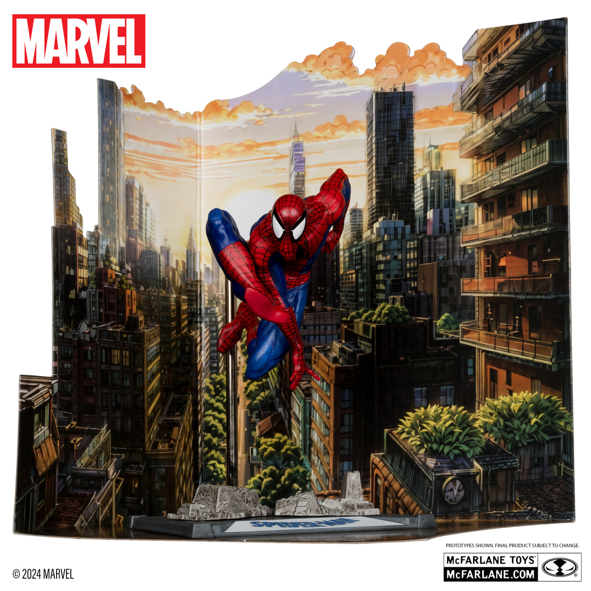 Marvel Comics Spider-Man (Spider-Man #6) 1/10 MCFARLANE TOYS