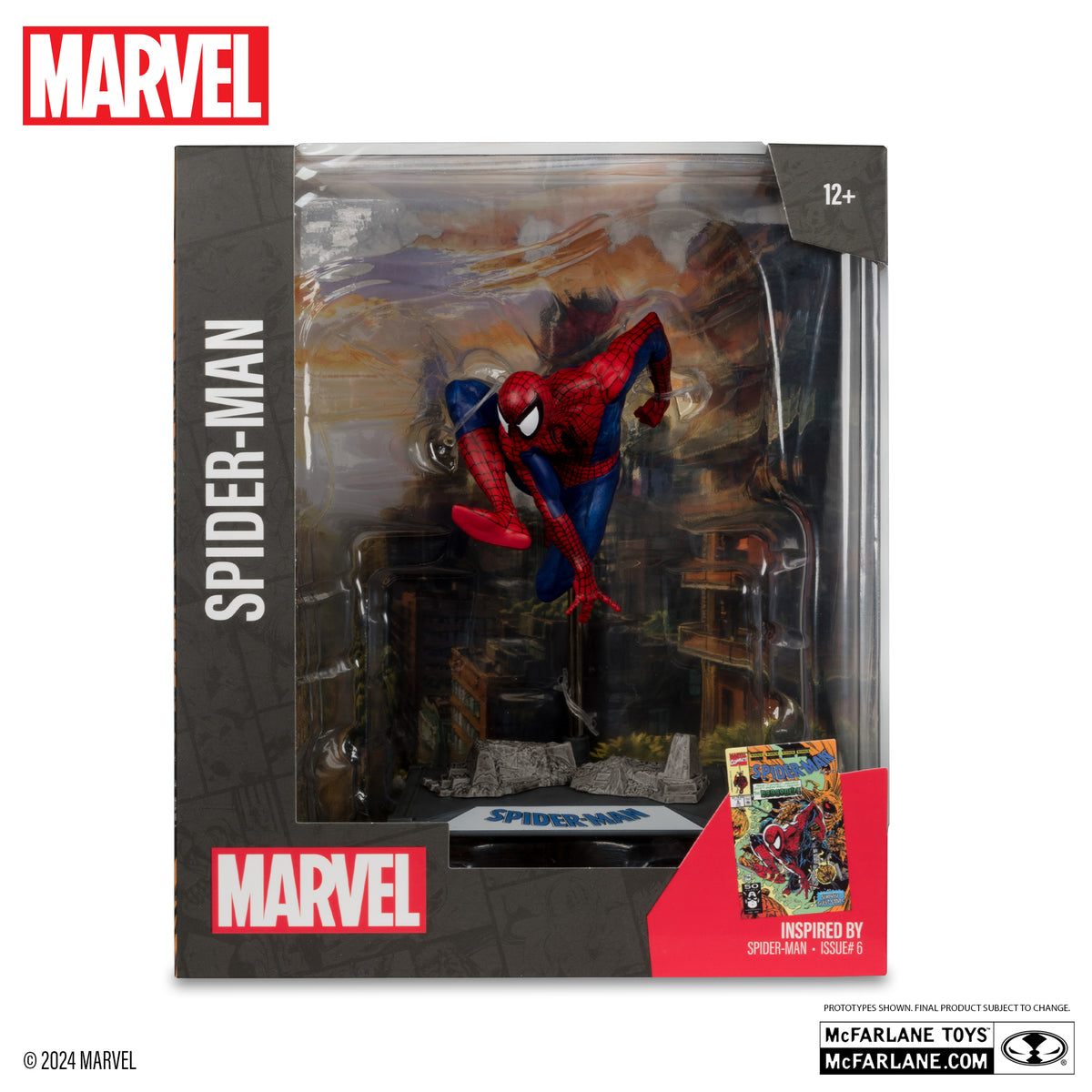 Marvel Comics Spider-Man (Spider-Man #6) 1/10 MCFARLANE TOYS