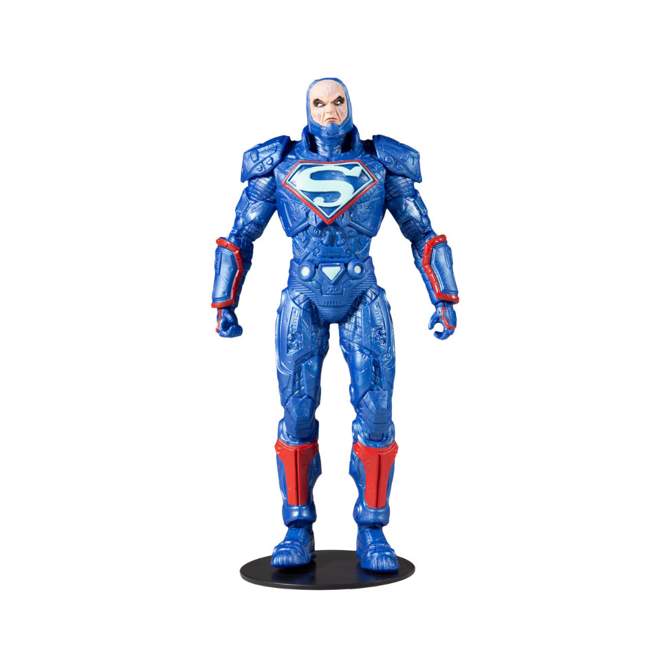 DC Multiverse Lex Luthor w/Blue Power Suit and Throne 7&quot; Figure