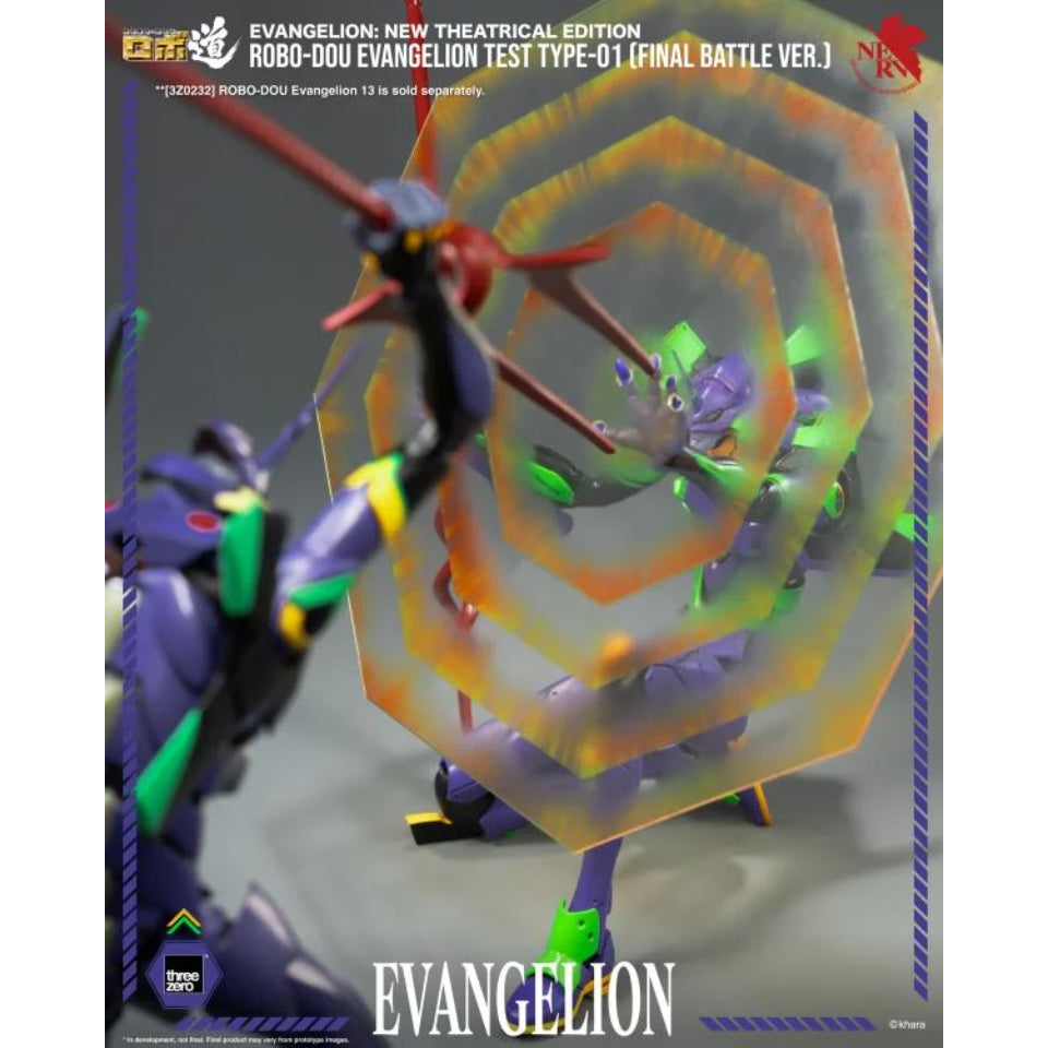 [Preventa] Rebuild of Evangelion ROBO-DOU Evangelion Test Type-01 (Final Battle Ver.) Action Figure (With Bonus)