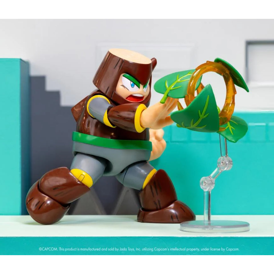 [Preventa] Mega Man Wood Man Deluxe 1/12 Scale Action Figure Jada Toys