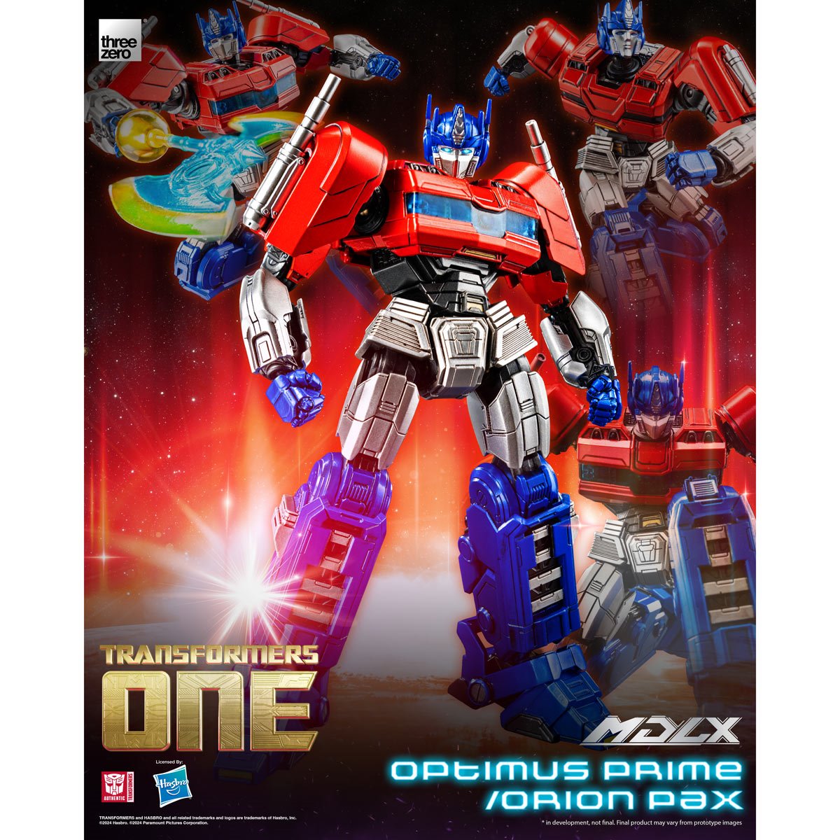 [Preventa] Transformers One Optimus Prime/Orion Pax MDLX Action Figure Threezero