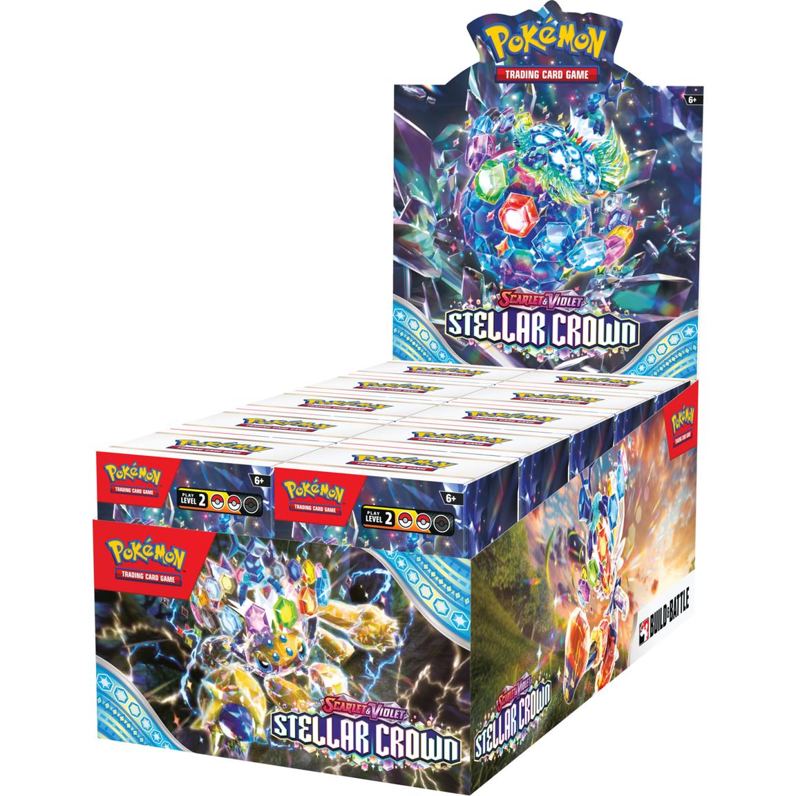 Pokémon TCG: Scarlet &amp; Violet 7 Stellar Crown Build &amp; Battle Box / Inglés