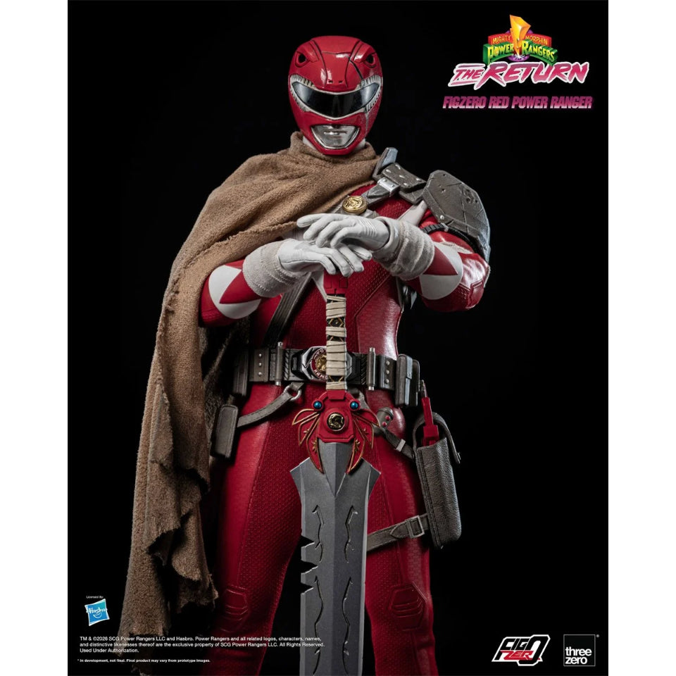 [Preventa]  Mighty Morphin Power Rangers: The Return FigZero Red Ranger FigZero Threezero