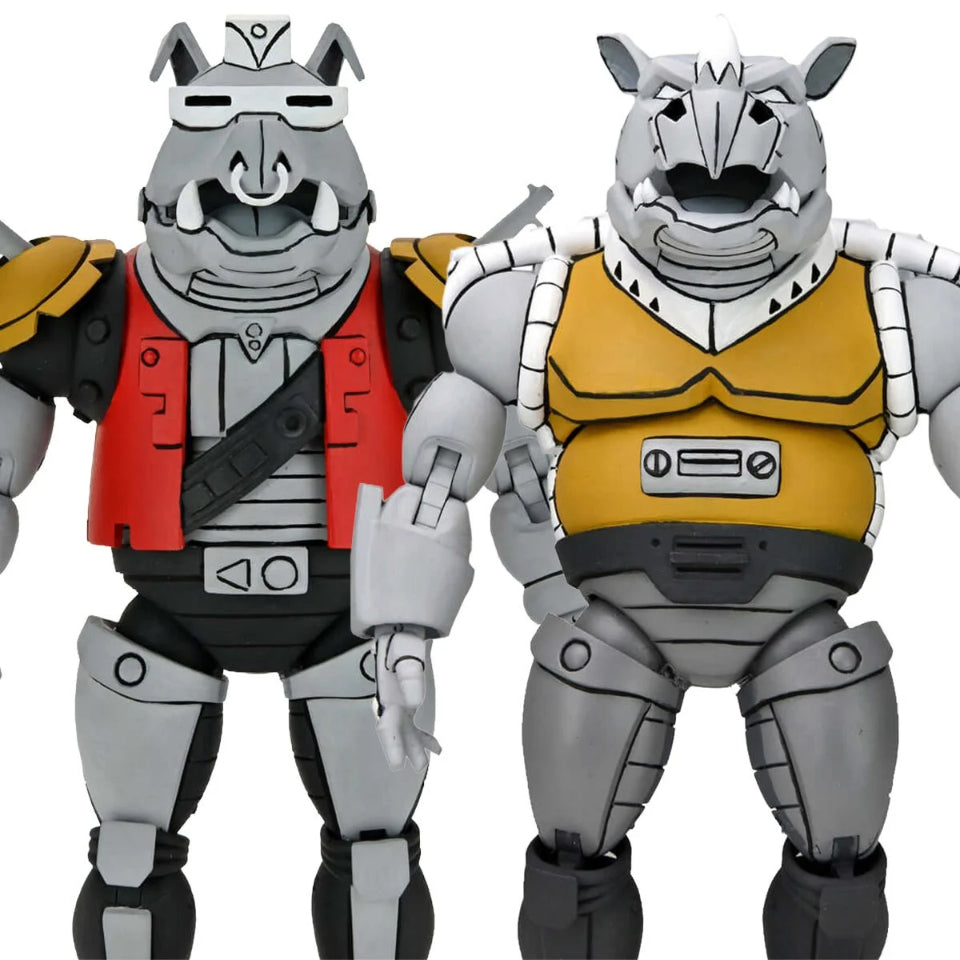 [Preventa] Teenage Mutant Ninja Turtles (1987 Cartoon) Ultimate Super Bebop and Mighty Rocksteady Neca