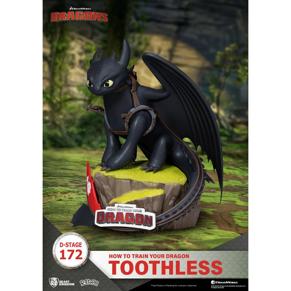 [Preventa] How to Train Your Dragon Toothless DS-172 D-Stage
