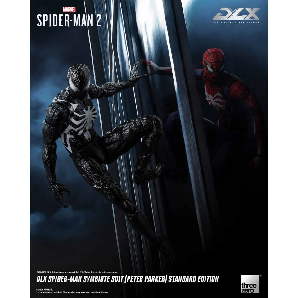 [Preventa] Marvel's Spider-Man 2 DLX Spider-Man Symbiote Suit Peter Parker Standard Edition Three Zero