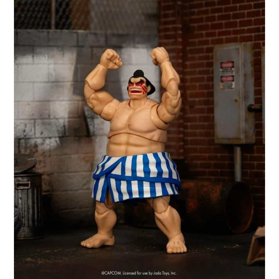 [Preventa] Ultra Street Fighter II: The Final Challengers E. Honda (Deluxe Ver.) Jada Toys