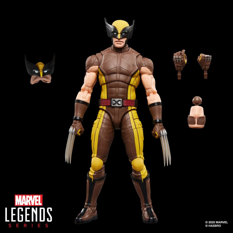 [Preventa] Deadpool &amp; Wolverine: Wolverine (Brown Suit) Marvel Legends