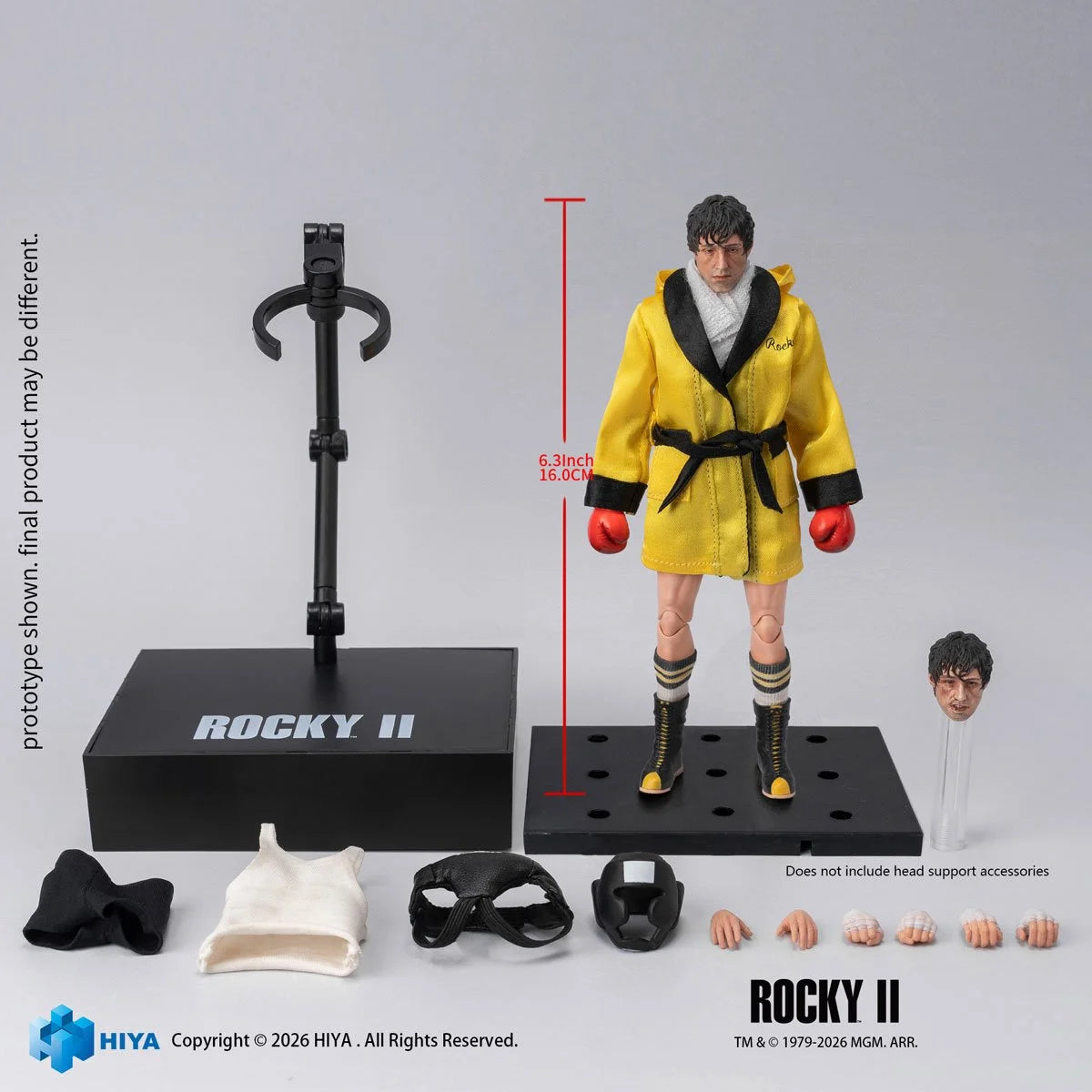 [Preventa] Rocky II Rocky Balboa Boxer Version Super Ultimate Series Hiya Toys