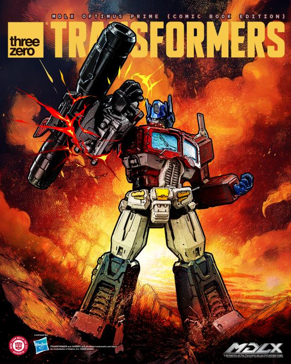 [Preventa] Transformers MDLX Optimus Prime (Comic Book Edition) THREE ZERO