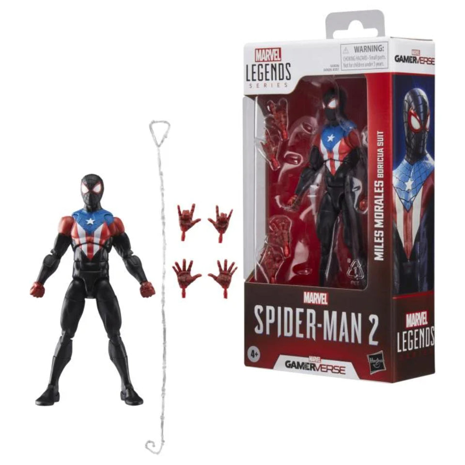 Gamerverse Miles Morales (Boricua Suit) Marvel Legends