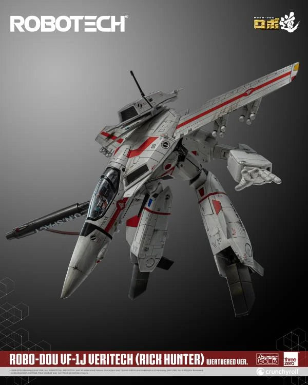 Robotech ROBO-DOU VF-1J Veritech (Rick Hunter Weathered Ver.) Exclusive Edition Three Zero