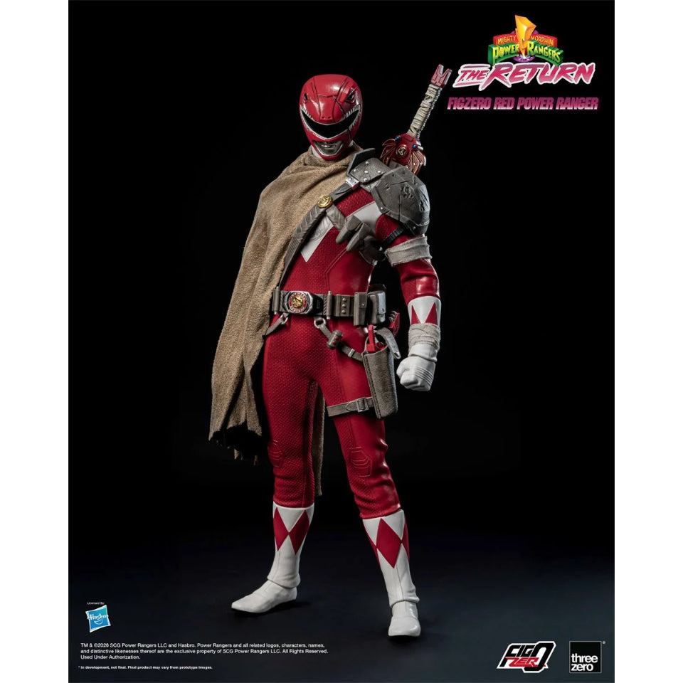 [Preventa]  Mighty Morphin Power Rangers: The Return FigZero Red Ranger FigZero Threezero
