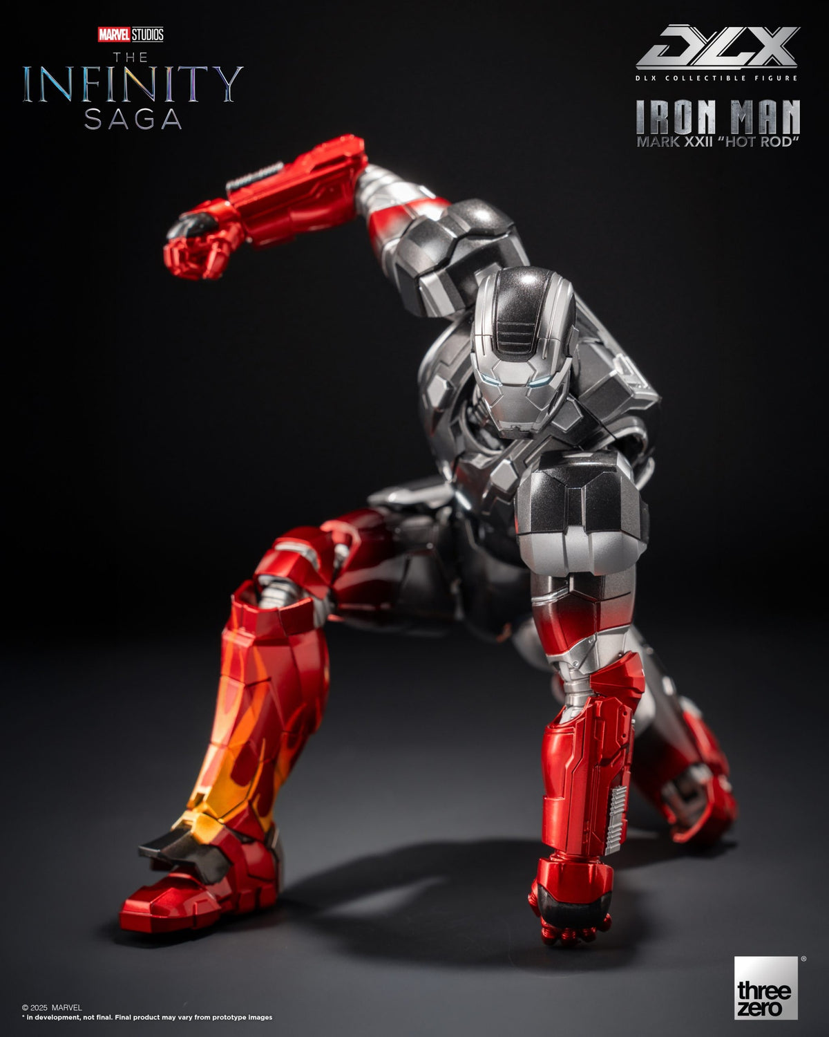 The Infinity Saga DLX Iron Man Mark 22 “Hot Rod” Three Zero