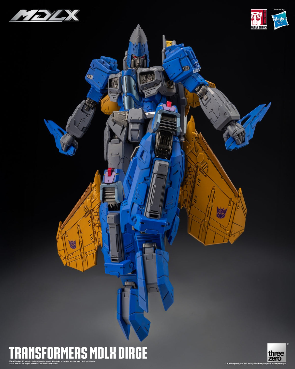 [Preventa] Transformers MDLX Dirge Threezero