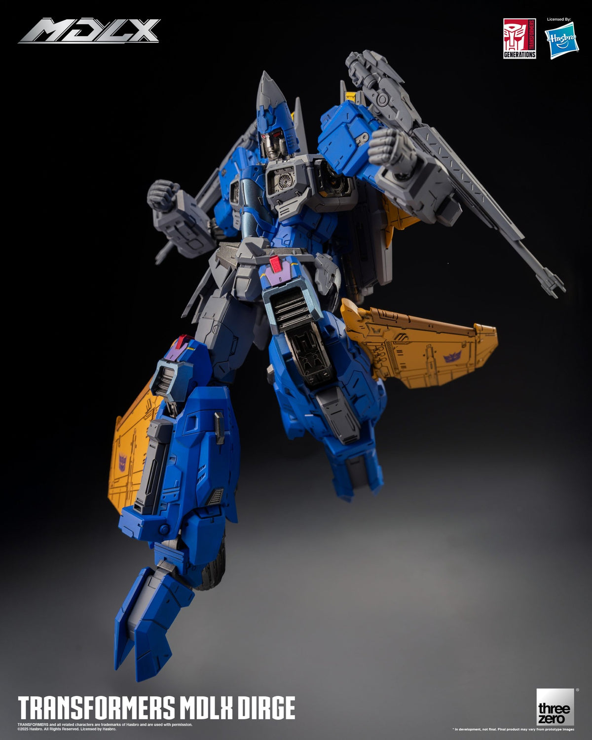 [Preventa] Transformers MDLX Dirge Threezero