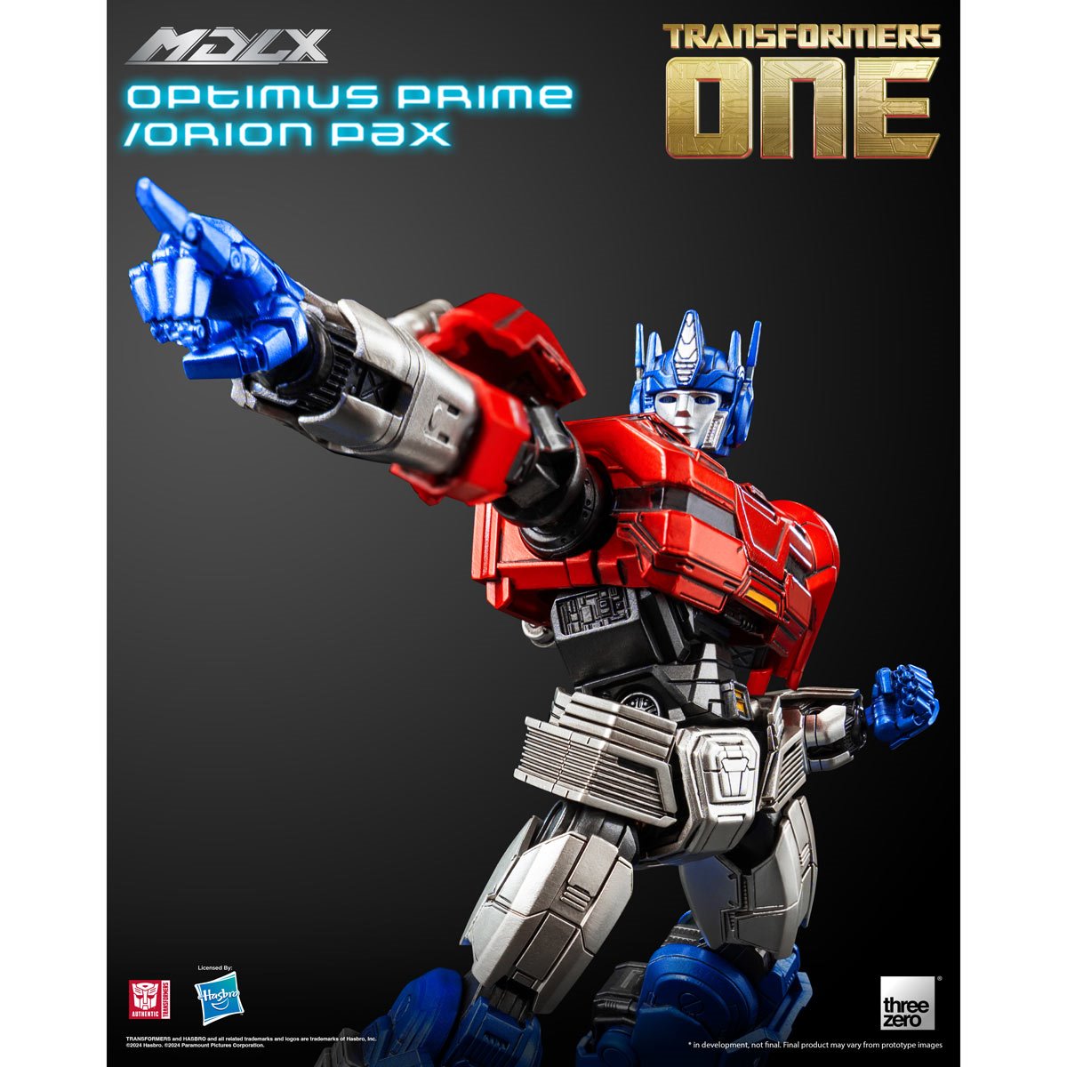 [Preventa] Transformers One Optimus Prime/Orion Pax MDLX Action Figure Threezero