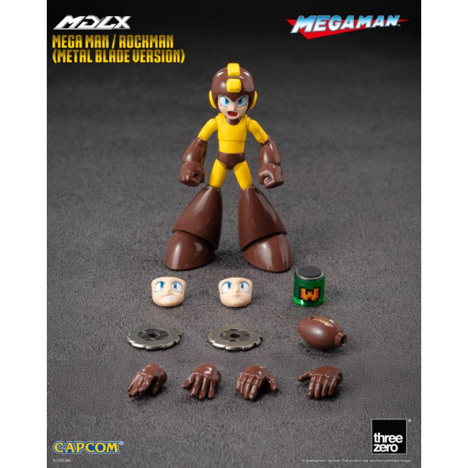 [Preventa] Mega Man MDLX Mega Man Metal Blade Version Action Figure THREE ZERO