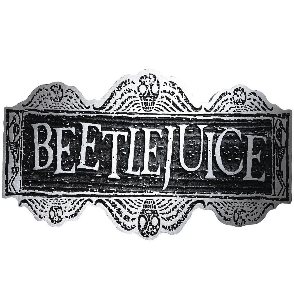 [Preventa] Beetlejuice letrero de pared Rubies