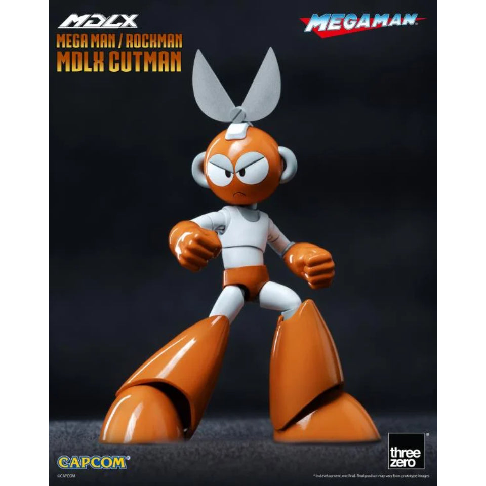[Preventa] Mega Man MDLX Cut Man Action Figure THREE ZERO