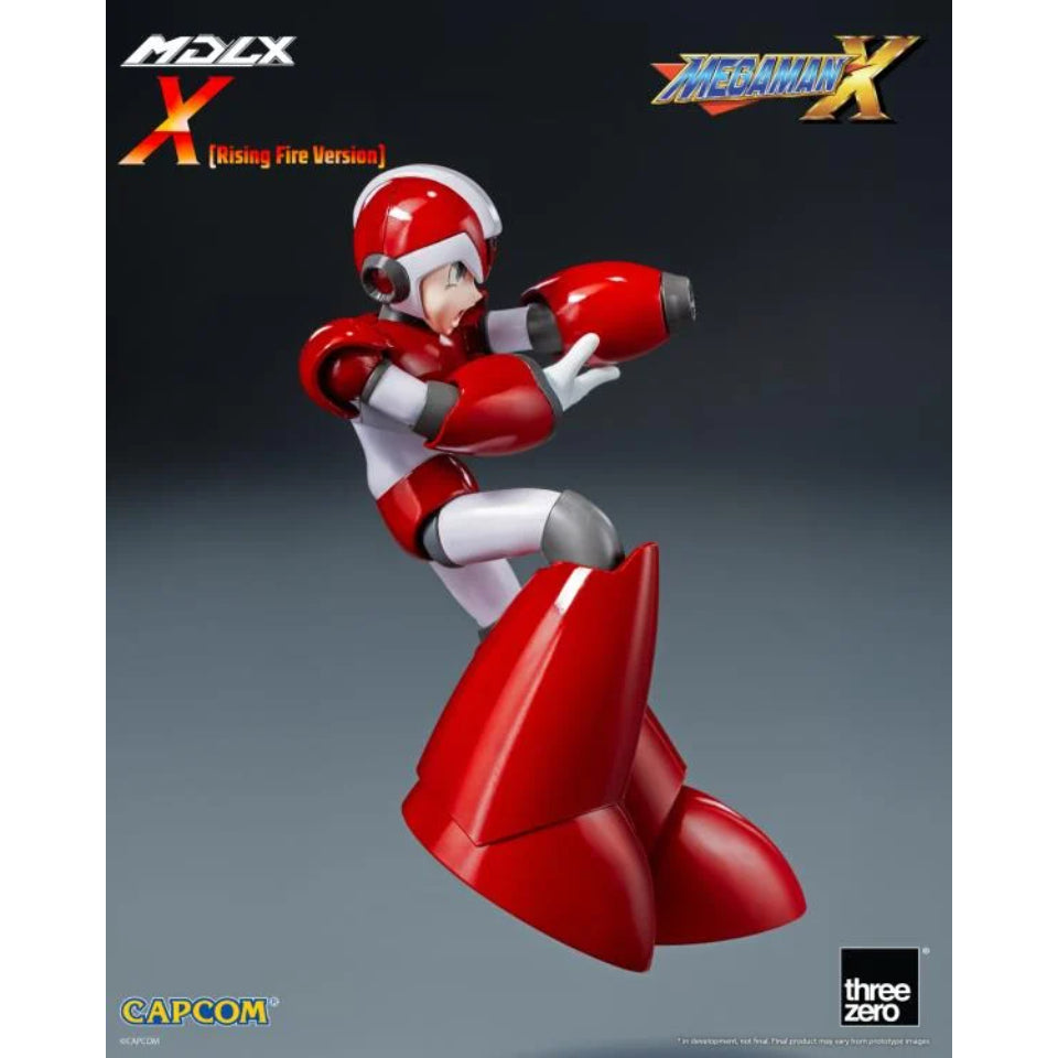 [Preventa] Mega Man X MDLX Mega Man (Rising Fire Edition) Action Figure THREE ZERO