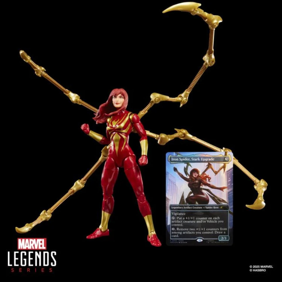 [Preventa] Marvel Legends Mary Jane Watson (Iron Spider) Action Figure with Exclusive Magic: The Gathering Card