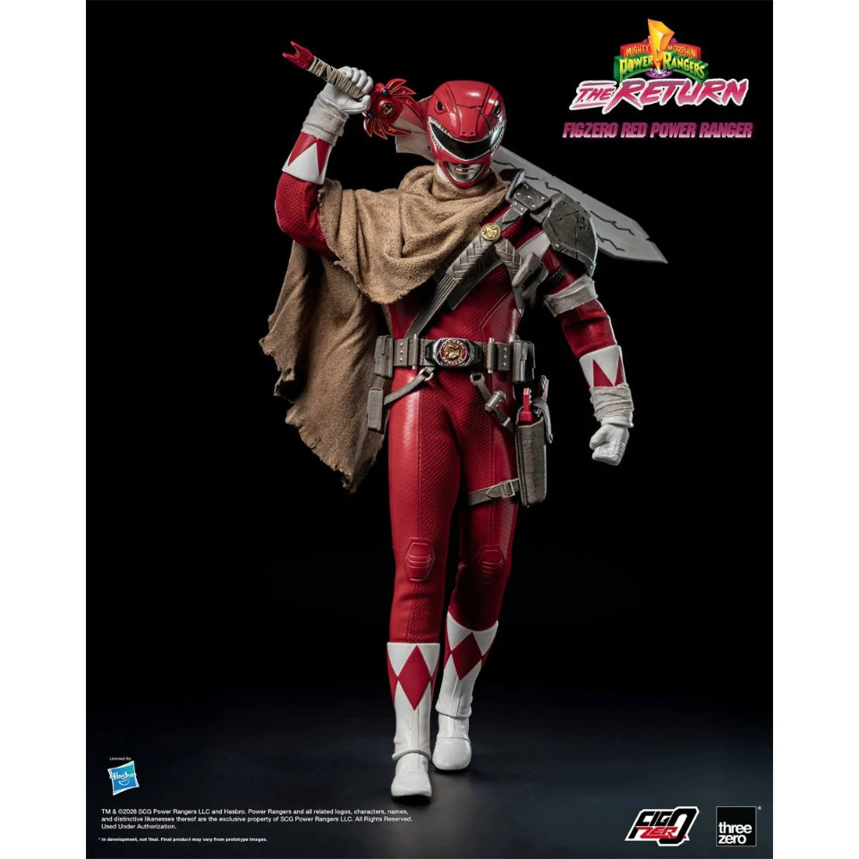 [Preventa]  Mighty Morphin Power Rangers: The Return FigZero Red Ranger FigZero Threezero