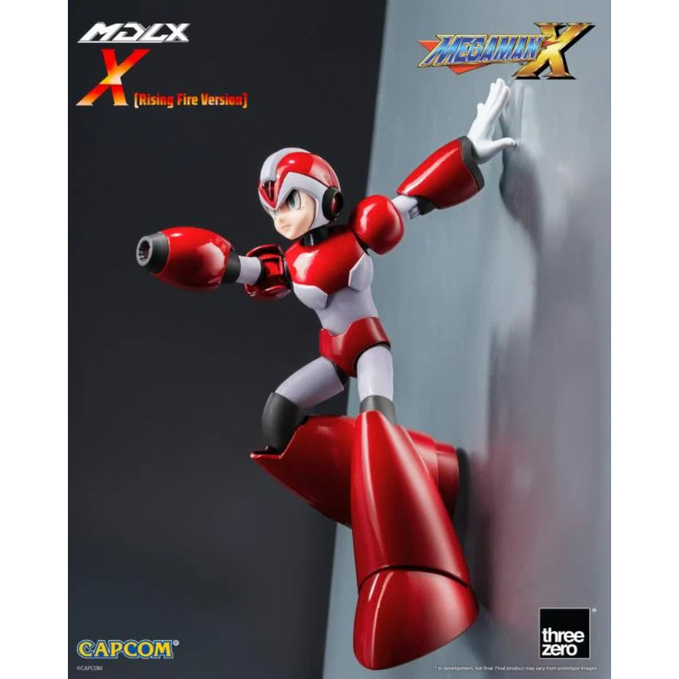 [Preventa] Mega Man X MDLX Mega Man (Rising Fire Edition) Action Figure THREE ZERO