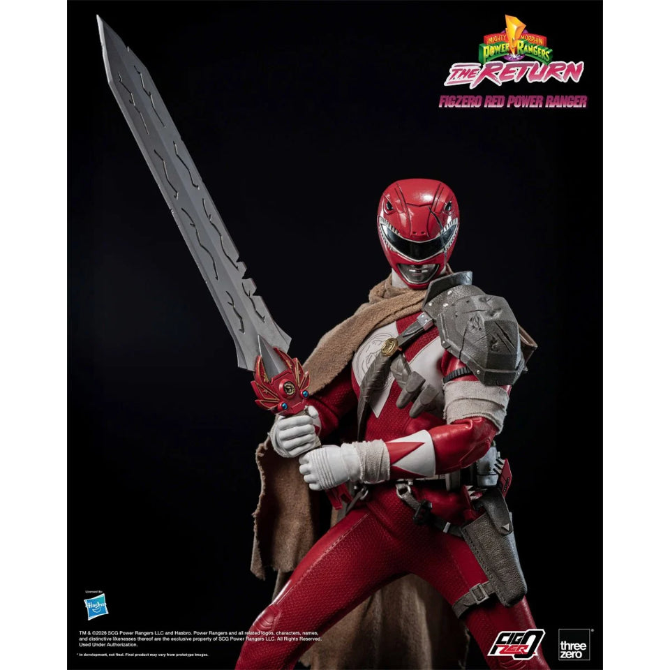 [Preventa]  Mighty Morphin Power Rangers: The Return FigZero Red Ranger FigZero Threezero