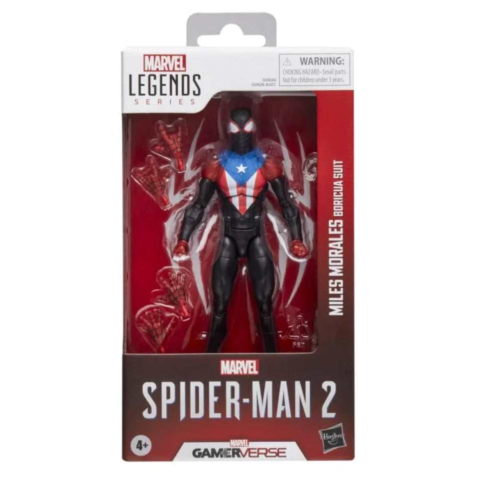 Gamerverse Miles Morales (Boricua Suit) Marvel Legends