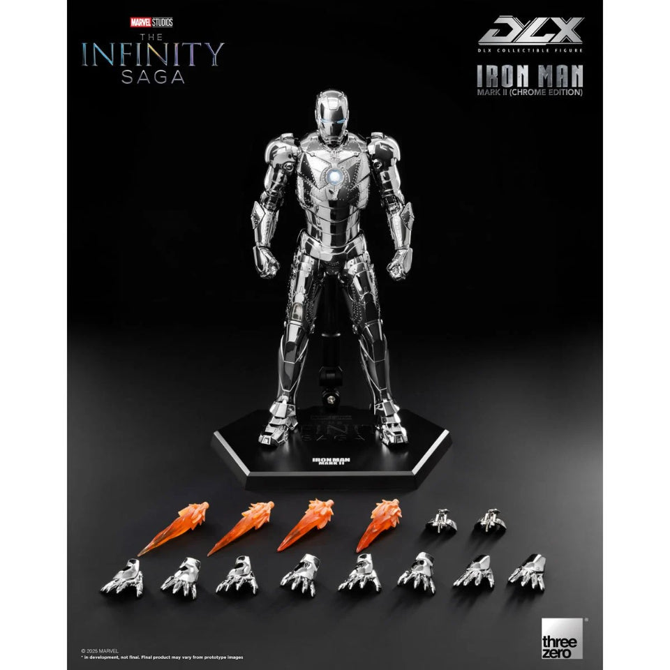 [Preventa] The Infinity Saga Iron Man Mark 2 Chrome Edition DLX Action Figure