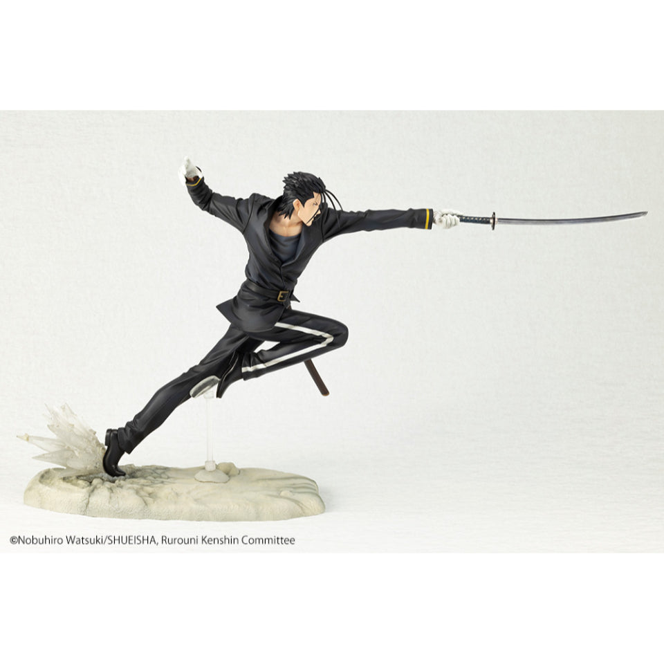 [Preventa] Rurouni Kenshin: Meiji Swordsman Romantic Story ArtFX J Hajime Saito 1/8 Scale Figure
