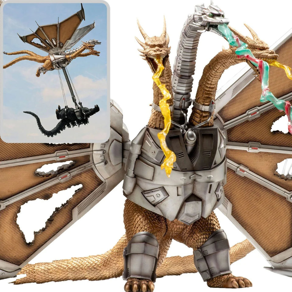 [Preventa] Mechanical King Ghidorah Battle Damaged Exquisite Basic Series