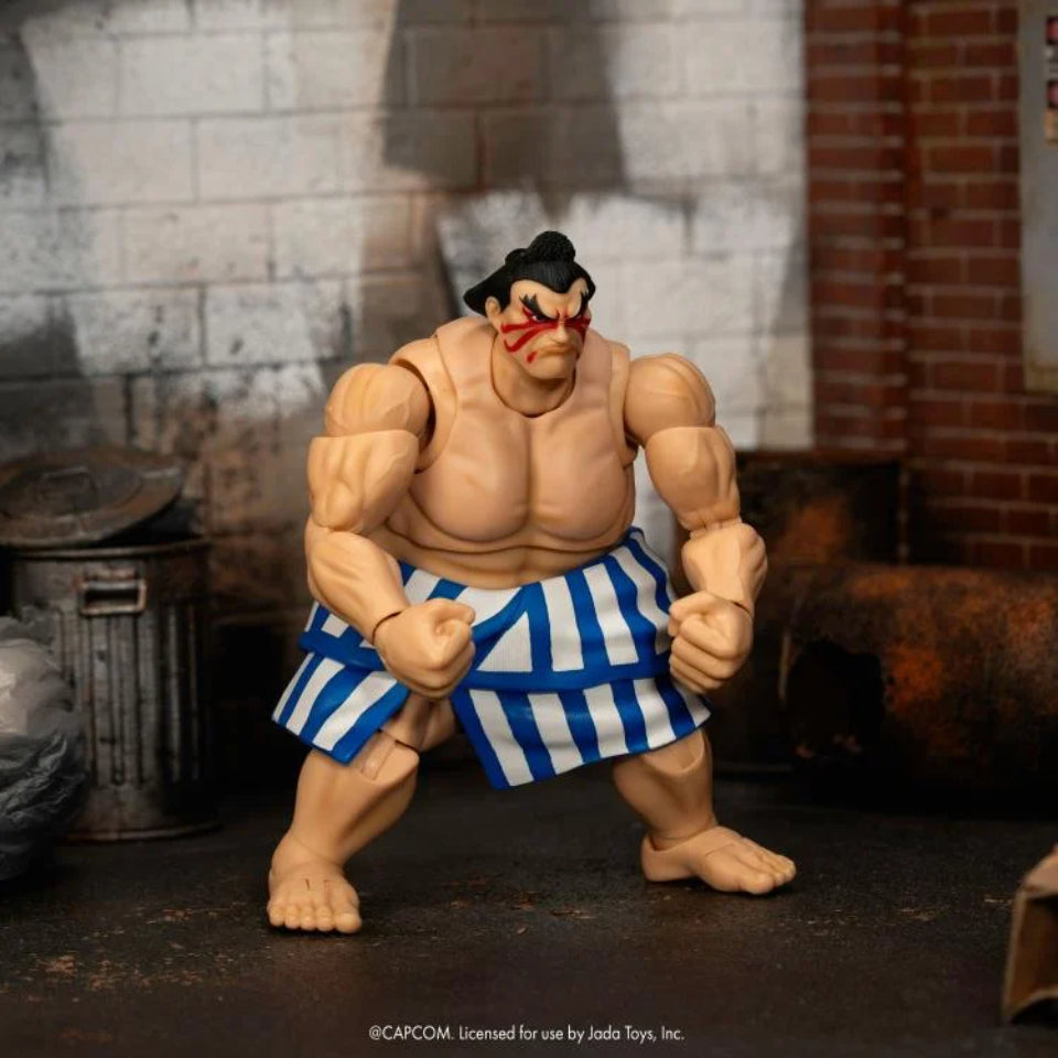 [Preventa] Ultra Street Fighter II: The Final Challengers E. Honda (Deluxe Ver.) Jada Toys