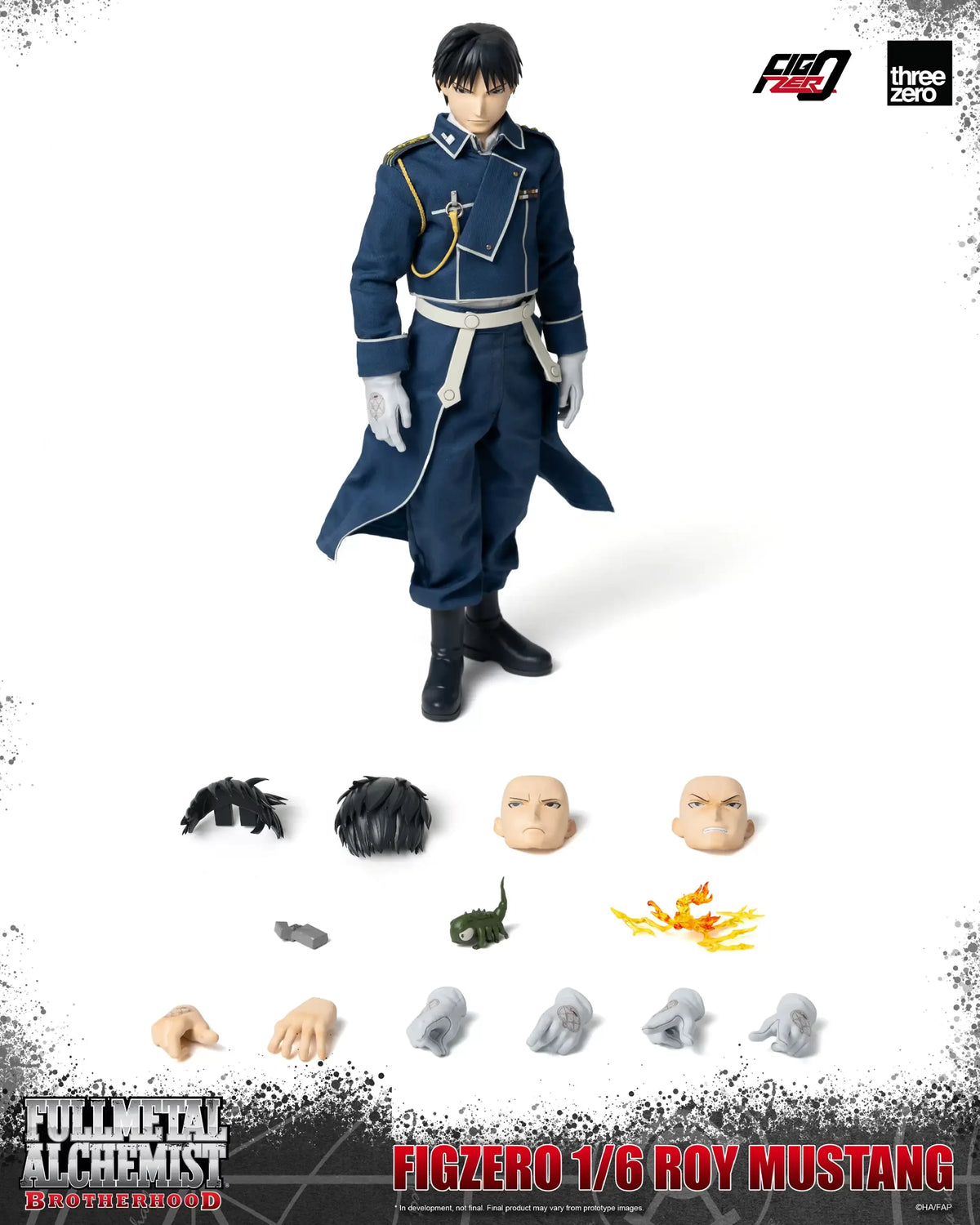 [Preventa] Fullmetal Alchemist: Brotherhood Roy Mustang THREE ZERO