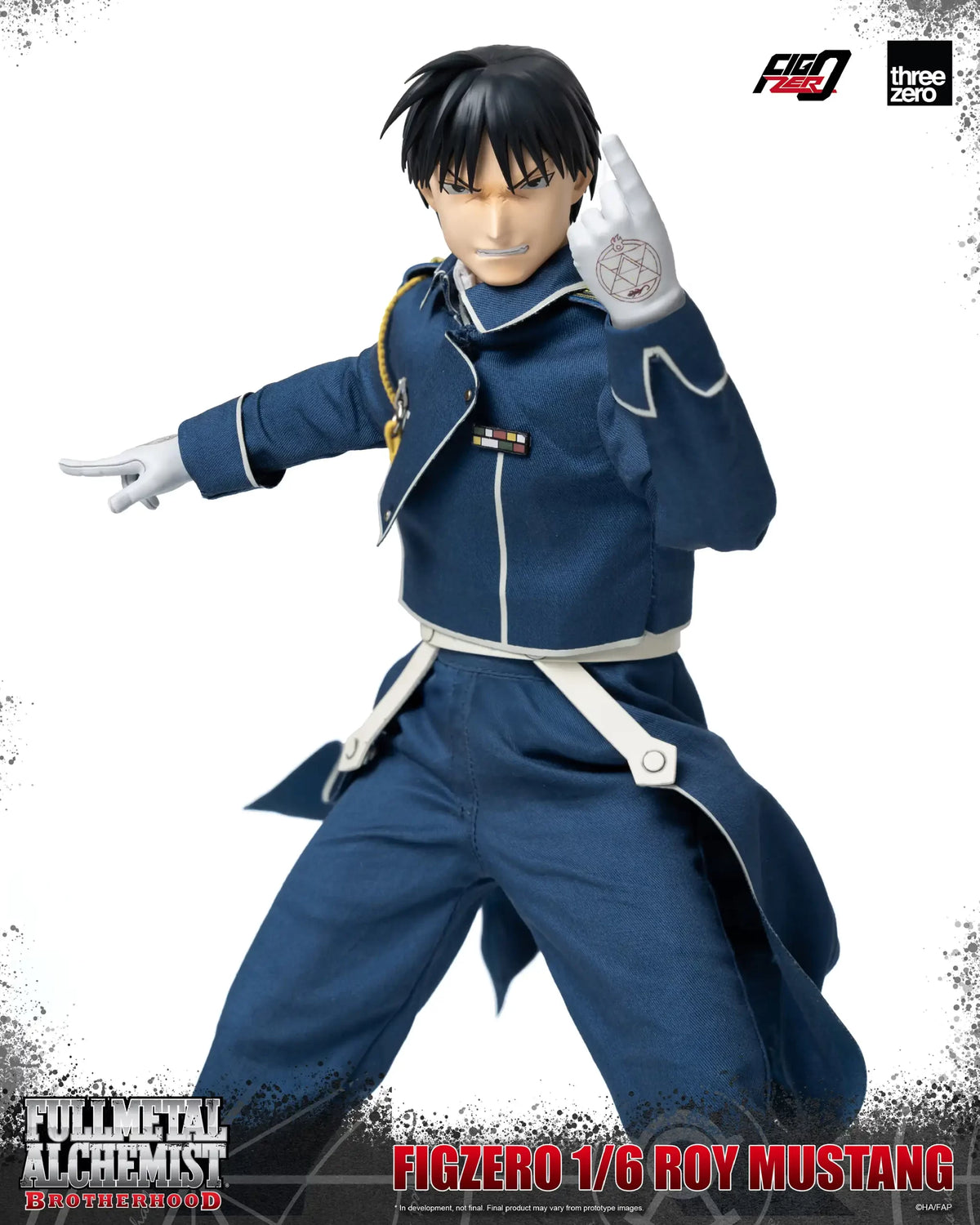 [Preventa] Fullmetal Alchemist: Brotherhood Roy Mustang THREE ZERO