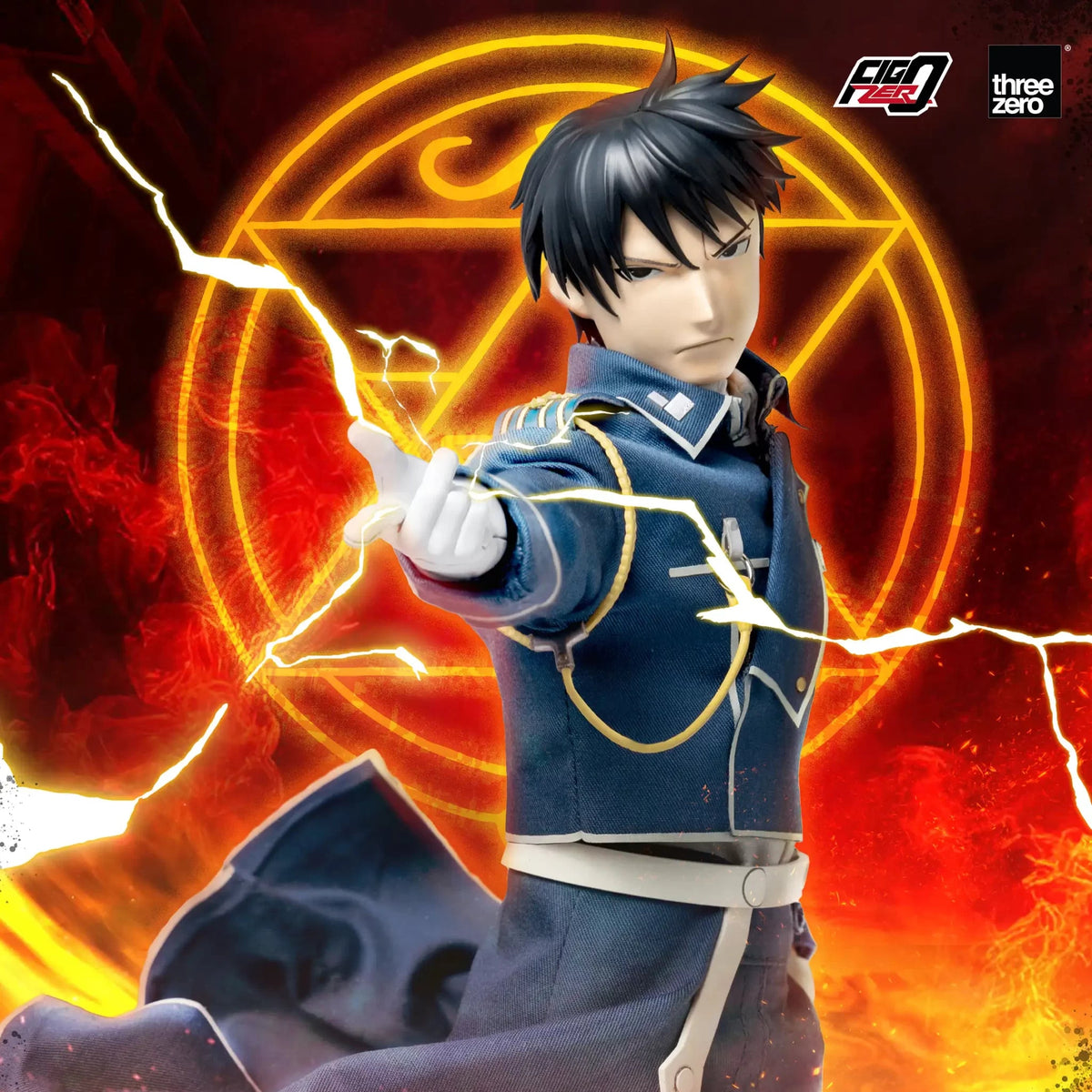[Preventa] Fullmetal Alchemist: Brotherhood Roy Mustang THREE ZERO