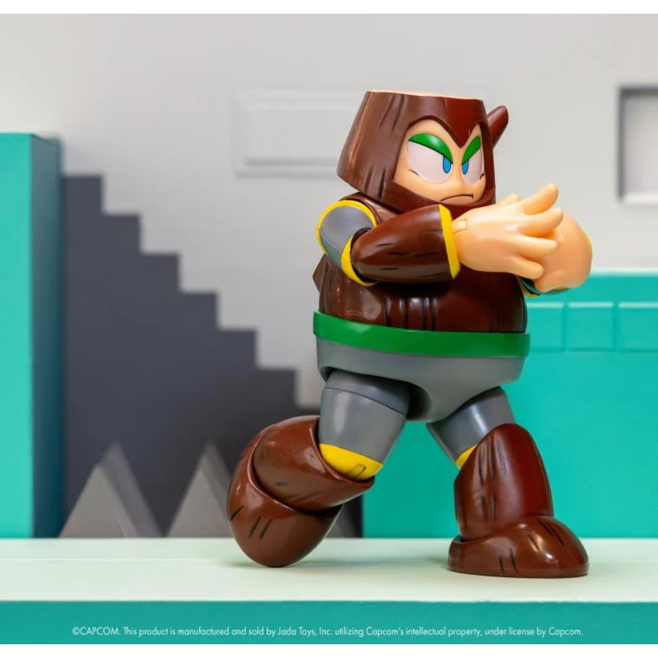 [Preventa] Mega Man Wood Man Deluxe 1/12 Scale Action Figure Jada Toys