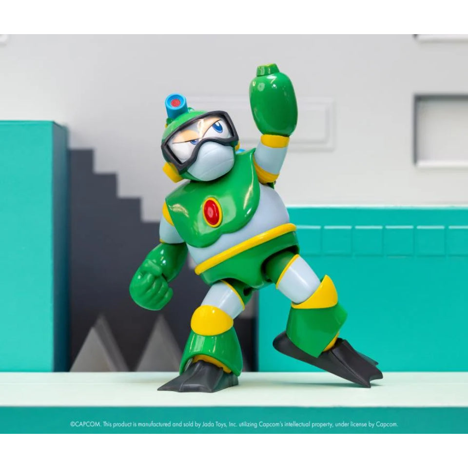 [Preventa] Mega Man Bubble Man Deluxe 1/12 Scale Action Figure Jada Toys