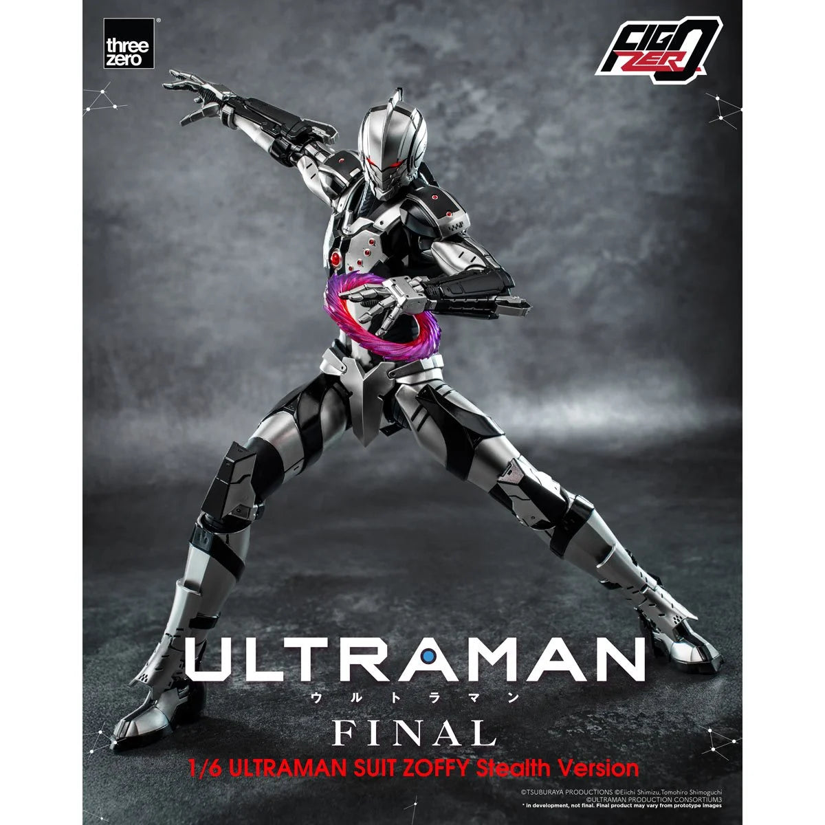 [Preventa ] Ultraman Final Season Ultraman Suit Zoffy Stealth Version 1:6 Threezero