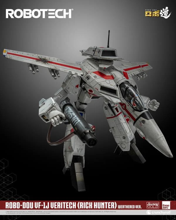 Robotech ROBO-DOU VF-1J Veritech (Rick Hunter Weathered Ver.) Exclusive Edition Three Zero