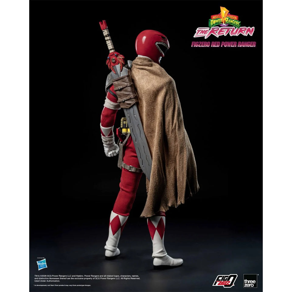 [Preventa]  Mighty Morphin Power Rangers: The Return FigZero Red Ranger FigZero Threezero