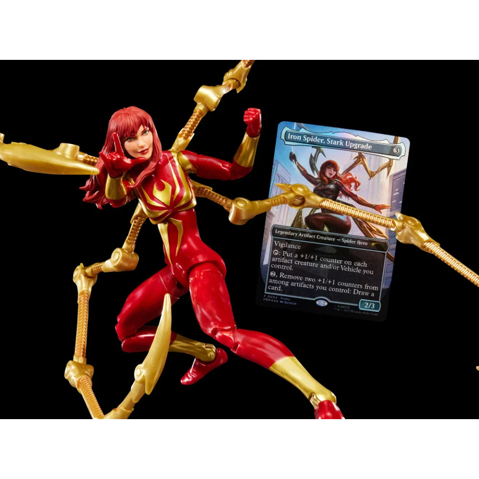 [Preventa] Marvel Legends Mary Jane Watson (Iron Spider) Action Figure with Exclusive Magic: The Gathering Card